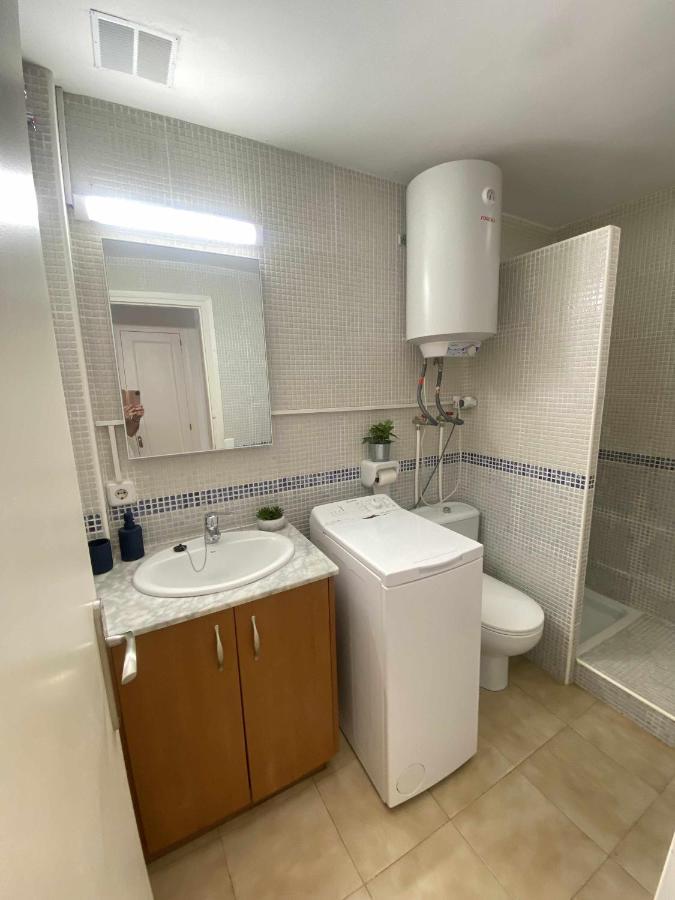 Apartamento Bajo Con Piscina Macarella Cala'N Blanes  Eksteriør bilde