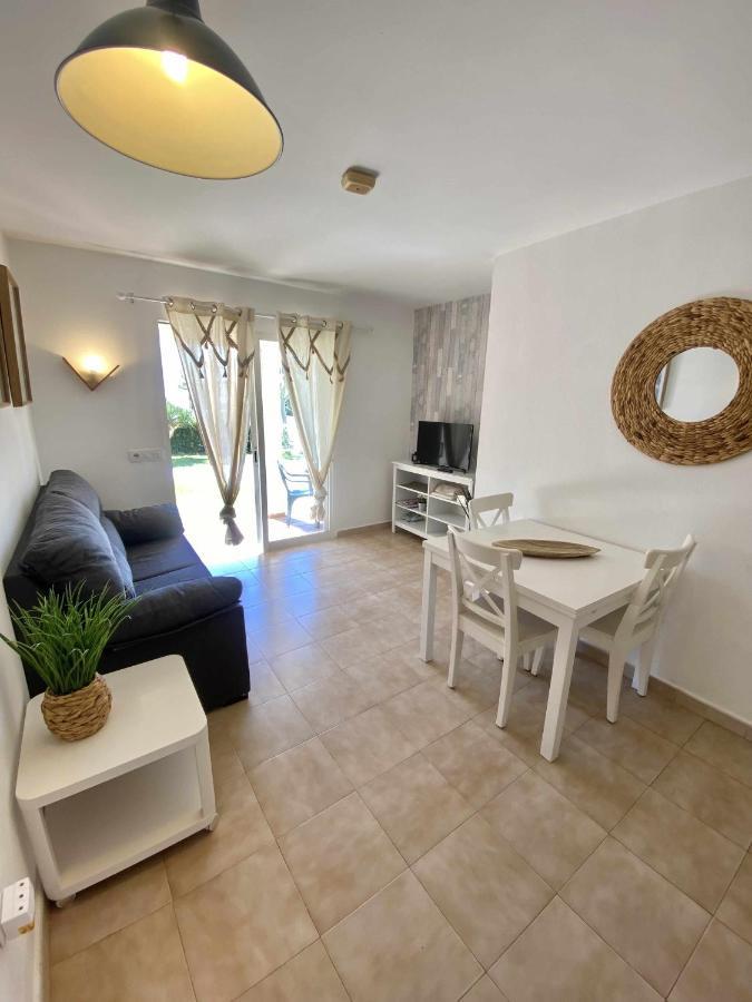 Apartamento Bajo Con Piscina Macarella Cala'N Blanes  Eksteriør bilde