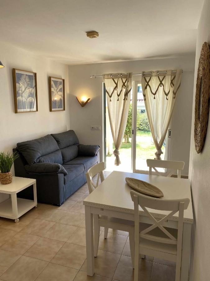 Apartamento Bajo Con Piscina Macarella Cala'N Blanes  Eksteriør bilde