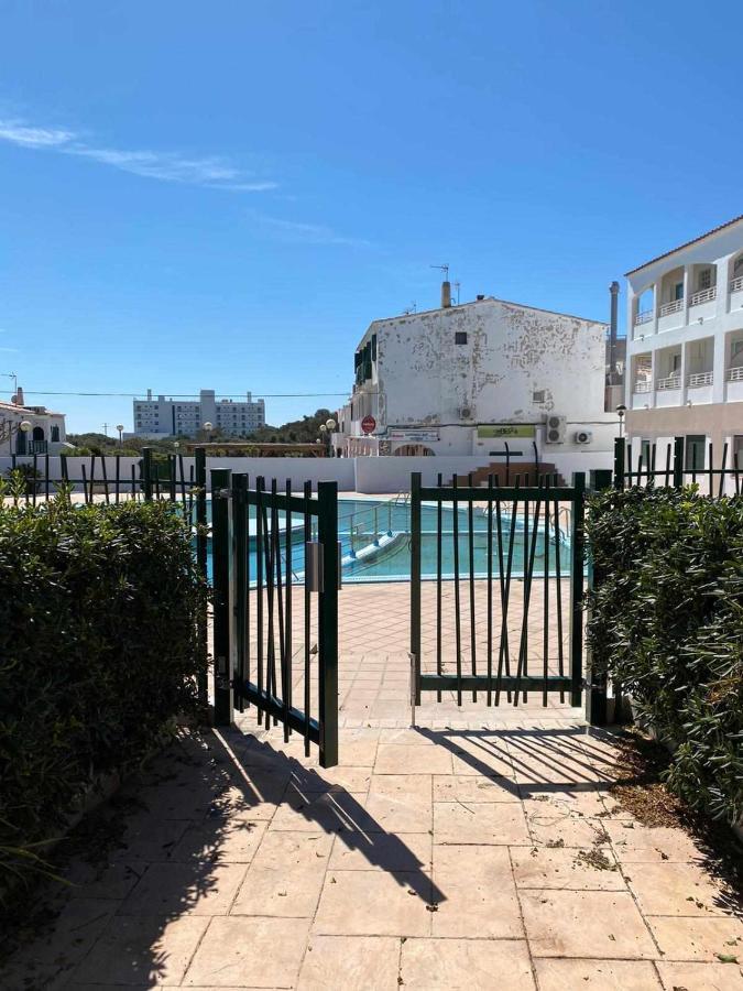 Apartamento Bajo Con Piscina Macarella Cala'N Blanes  Eksteriør bilde